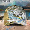 BlueJose Fishing Gold Scale Personalized Cap (13 Breeds)
