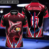 BlueJose Billiards Custom Shirt For Team 808 Sharkz