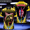 BlueJose Billiards Custom Shirt For Team 808 Sharkz