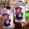 BlueJose Billiards 8-Ball Killer Viper Customized Name, Team Name 3D Shirt (4 Colors)