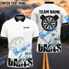 BlueJose Darts Stylist Pro Personalized Name, Team Name 3D Shirt (4 Colors)