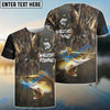 BlueJose Customize Name Walleye Fishing Nature 3D Shirts