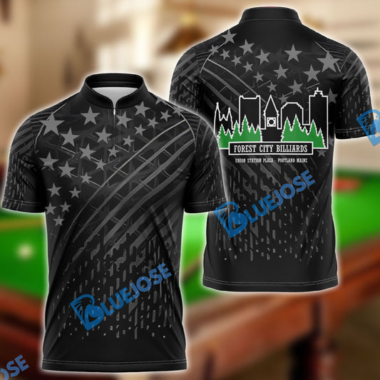 BlueJose Billiards Custom Shirt For Tyson