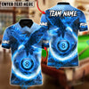 BlueJose Billiards Ball 8 Eagle Rise of the Fire King Customized Name, Team Name 3D Shirt (6 Colors)