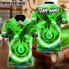 BlueJose Billiards Ball 8 Eagle Rise of the Fire King Customized Name, Team Name 3D Shirt (6 Colors)