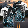 BlueJose Thunder Impact Darts Personalized Name, Team Name 3D Shirt (6 Colors)
