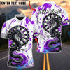 BlueJose Darts Storm Dragon Dartboard Multicolor Options Personalized Name Shirt (4 Colors)