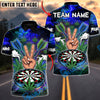 BlueJose Darts “Peace & Aim” 420 Dart Edition Multicolor Options Personalized Name Shirt (4 Colors)