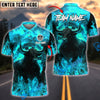 BlueJose Darts Firestorm Bullseye 2 Personalized Name, Team Name Shirt (4 Colors)
