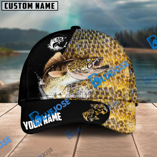 BlueJose Personalized Walleye Fishing Classic Cap