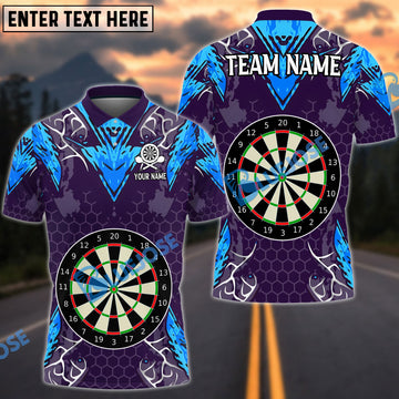 BlueJose Darts Cybertron Personalized Name, Team Name 3D Shirt (4 Colors)