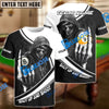 BlueJose Billiards Ball 8 And 9 Hooded Skull Personalized Name, Team Name Unisex Shirt ( 4 Colors )