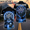 BlueJose Darts Dark Vision Personalized Name, Team Name Unisex Shirt (4 Colors)