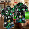 BlueJose Billiards 8-Ball & 9-Ball Dark Material Gladiator Helmet Personalized Name Shirt (4 Colors)