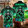 BlueJose Billiards Ball 8 Pool Skull Dragon Personalized Name & Team Name Shirt (4 Colors)
