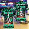BlueJose Bowling And Pins Few Strike Many Drinks Customized Name, Team Name 3D Shirt (4 Colors)