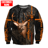 BlueJose Personalized Name Deer Hunting 3D Shirts