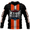 BlueJose Premium Boxing King Ring 3D Hoodie