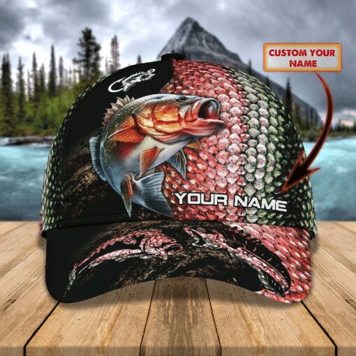 BlueJose Personalized Bass Fishing Classic Cap