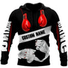 BlueJose Custom Name Boxing 3D Hoodie