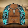 BlueJose Premium Skull Deer Hunting Multicolor Personalized Cap