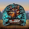 BlueJose Premium Born To Hunt Deer Hunting Multicolor Cap