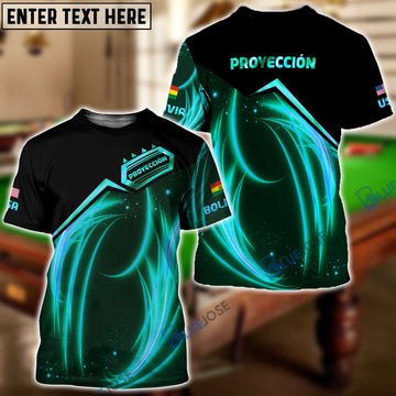 BlueJose Personalized Name, Team Name Unisex Shirt For BANDA PROYECCIÓN BOLIVIA USA
