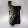 Viking Style Hooded Blanket Wolf A7