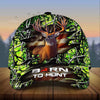 BlueJose Premium Born To Hunt Deer Hunting Multicolor Cap