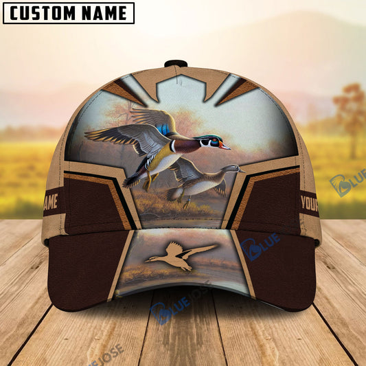 BlueJose Duck Hunting Premium Personalized Name Cap