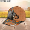 BlueJose Bear Hunting Season Pattern Personalized Name Cap