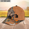 BlueJose Boar Hunting Season Pattern Personalized Name Cap