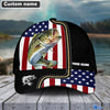 BlueJose Bass Personalized Fishing Classic Cap