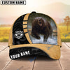 BlueJose Bear Hunting Black & Yellow Personalized Cap