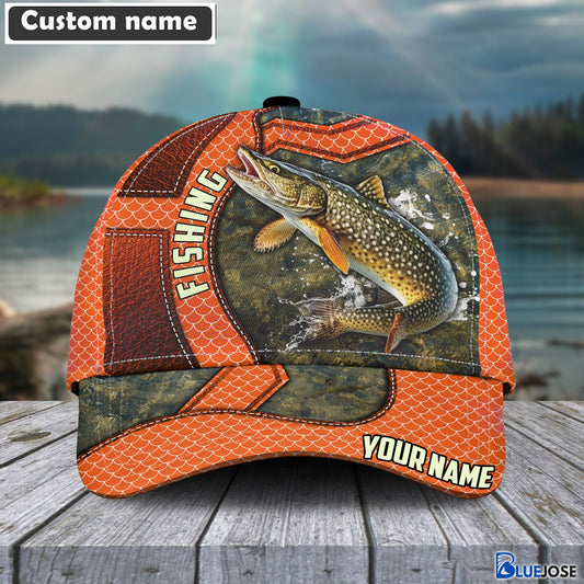 BlueJose Pike Personalized Fishing Classic Cap