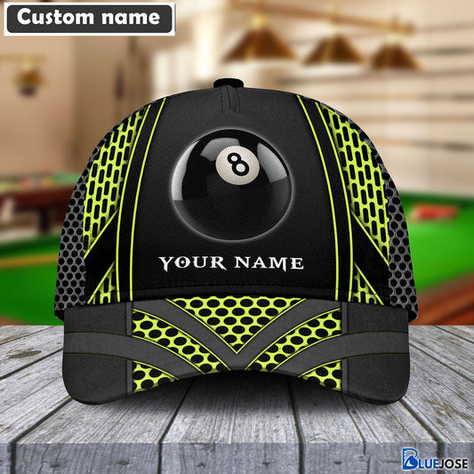 BlueJose Personalized Billiards Net Pattern Cap (8 colors)