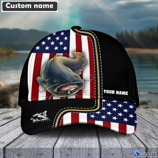 BlueJose Catfish Personalized Fishing Classic Cap