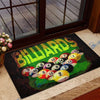 BlueJose Billiards Vintage Art Doormat