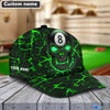 BlueJose Personalized Billiards Skull Cap (8 colors)