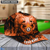 BlueJose Billiards Skull 8 Ball Personalized Name Cap