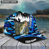 BlueJose Bass Personalized Fishing Classic Cap