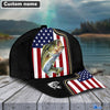 BlueJose Bass Personalized Fishing Classic Cap