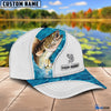 BlueJose Custom Name Walleye Fishing Blue Water Cap