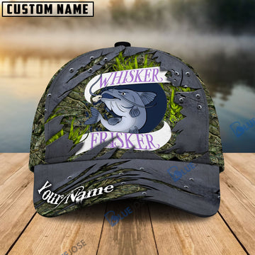 BlueJose Personalized Catfish Logo Fishing Cap