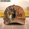 BlueJose Elk Hunting Season Pattern Personalized Name Cap