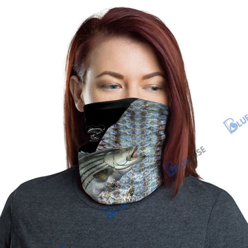 BlueJose Striped Bass Fishing Neck Gaiter