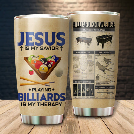 BlueJose Jesus Billiards Knowledge Tumbler