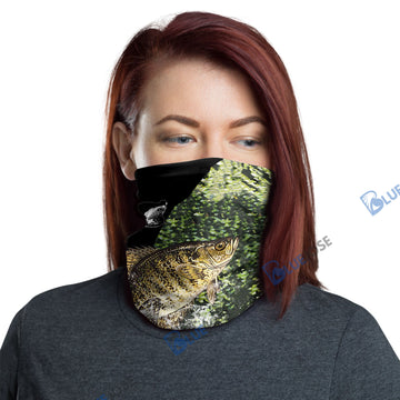 BlueJose Crappie Fishing Neck Gaiter