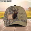 BlueJose Elk Hunting Classic Pattern 3D Personalized Cap