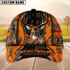 BlueJose Deer Hunting The Best Of Flag Multicolor Option Personalized Name 3D Cap